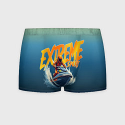 Трусы-боксеры мужские Экстремальный гидроцикл, цвет: 3D-принт