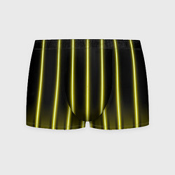Трусы-боксеры мужские Neon yellow, цвет: 3D-принт