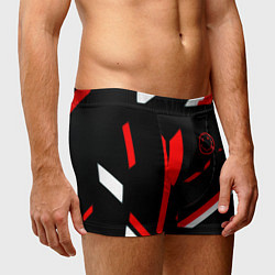 Трусы-боксеры мужские Nirvana текстура полосы, цвет: 3D-принт — фото 2