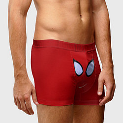 Трусы-боксеры мужские Человек паук глаза питера, цвет: 3D-принт — фото 2