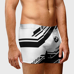 Трусы-боксеры мужские BMW geometry black, цвет: 3D-принт — фото 2