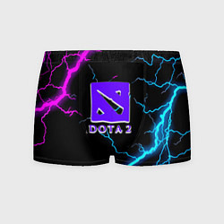 Трусы-боксеры мужские Dota неоновый шторм, цвет: 3D-принт