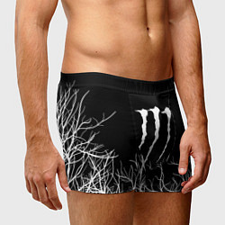 Трусы-боксеры мужские Monster energy лес, цвет: 3D-принт — фото 2