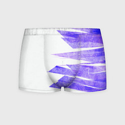 Трусы-боксеры мужские Color white purple, цвет: 3D-принт