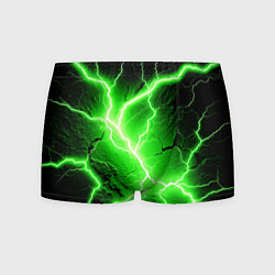 Мужские трусы Color green black