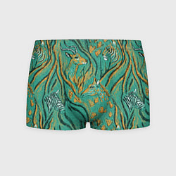 Трусы-боксеры мужские Сафари микс, цвет: 3D-принт