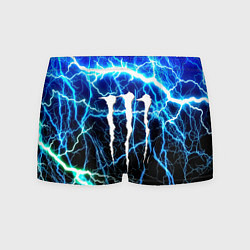 Трусы-боксеры мужские Monster energy electro, цвет: 3D-принт