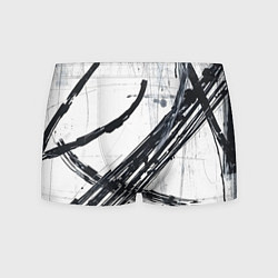 Трусы-боксеры мужские Графичная абстракция, цвет: 3D-принт