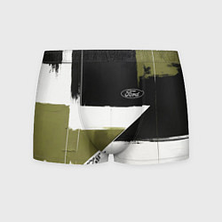Трусы-боксеры мужские Ford эмблема, цвет: 3D-принт