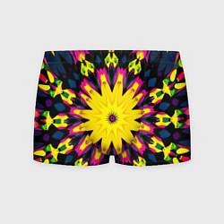 Трусы-боксеры мужские Звездный калейдоскоп, цвет: 3D-принт
