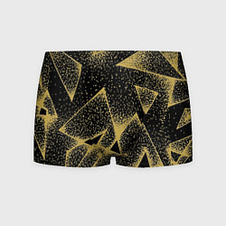 Мужские трусы Triangle yellow with dots