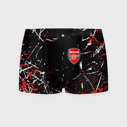 Трусы-боксеры мужские Арсенал штрихи красок, цвет: 3D-принт