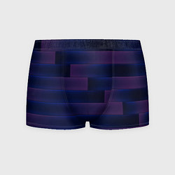 Мужские трусы Color blue square