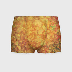 Мужские трусы Абстракция - orange camouflage