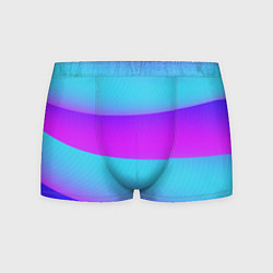 Трусы-боксеры мужские Неоновый прилив, цвет: 3D-принт
