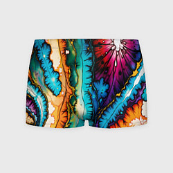 Трусы-боксеры мужские Разноцветный узор, цвет: 3D-принт