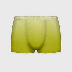 Трусы-боксеры мужские Градиент лаймовый, цвет: 3D-принт