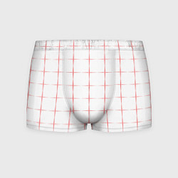 Мужские трусы Color white red crosses