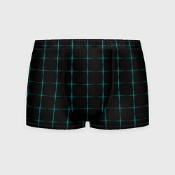 Мужские трусы Color black blue crosses