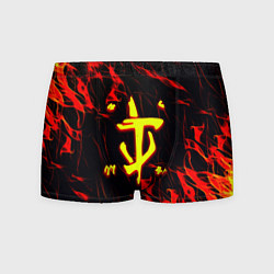 Мужские трусы Doom огненные искры