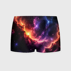 Трусы-боксеры мужские Фантастические космические туманы, цвет: 3D-принт