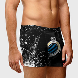 Трусы-боксеры мужские Брюгге белые краски всплеск, цвет: 3D-принт — фото 2