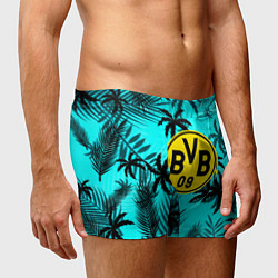 Трусы-боксеры мужские Borussia неоновые тропики гта, цвет: 3D-принт — фото 2