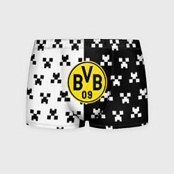 Трусы-боксеры мужские Borussia pattern minecraft, цвет: 3D-принт