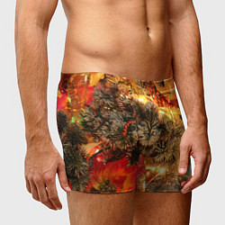 Трусы-боксеры мужские Атмосфера Рождества, цвет: 3D-принт — фото 2