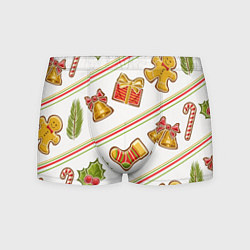 Трусы-боксеры мужские Рождественский дух, цвет: 3D-принт
