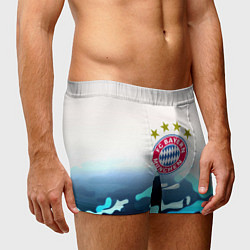 Трусы-боксеры мужские Бавария Мюнхен камуфляж, цвет: 3D-принт — фото 2