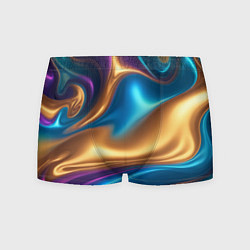 Трусы-боксеры мужские Сплавы разноцветные, цвет: 3D-принт