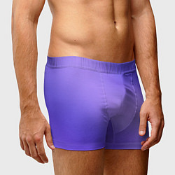 Трусы-боксеры мужские Color purple gradient, цвет: 3D-принт — фото 2