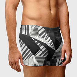 Трусы-боксеры мужские Геометрия, цвет: 3D-принт — фото 2