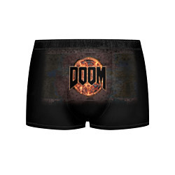 Трусы-боксеры мужские DOOM Fire, цвет: 3D-принт