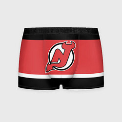 Трусы-боксеры мужские New Jersey Devils, цвет: 3D-принт