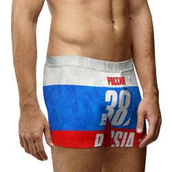 Трусы-боксеры мужские Russia: from 38 цвета 3D-принт — фото 2