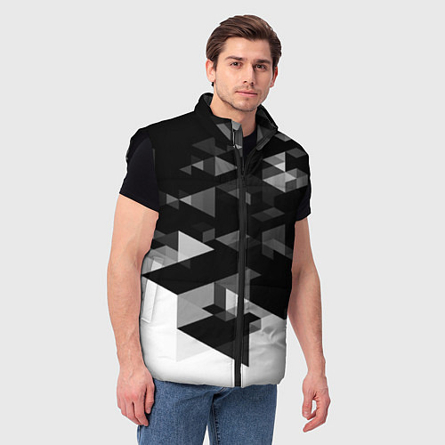 Мужской жилет Trianse / 3D-Черный – фото 3