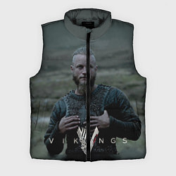 Мужской жилет Vikings: Ragnarr Lodbrok, цвет: 3D-черный