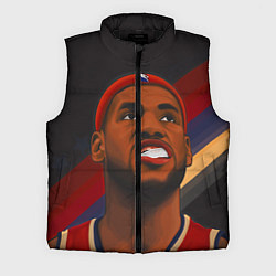 Мужской жилет LeBron Smile, цвет: 3D-черный