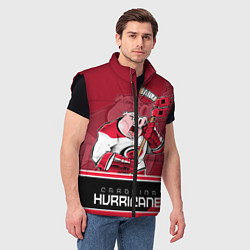 Мужской жилет Carolina Hurricanes, цвет: 3D-черный — фото 2