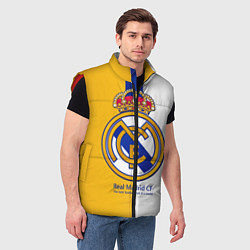 Мужской жилет Real Madrid CF, цвет: 3D-красный — фото 2