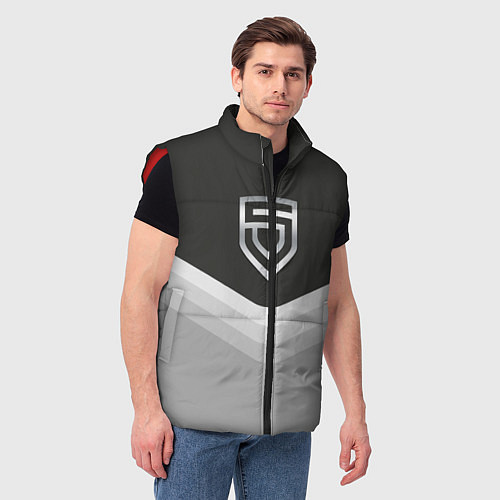 Мужской жилет Penta Uniform / 3D-Красный – фото 3
