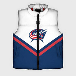 Мужской жилет NHL: Columbus Blue Jackets, цвет: 3D-красный