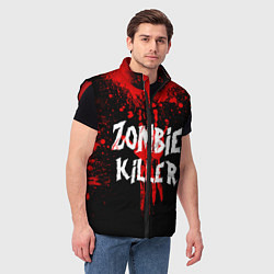 Мужской жилет Zombie Killer, цвет: 3D-красный — фото 2