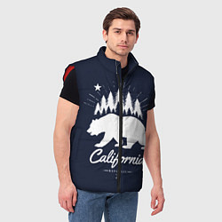 Мужской жилет California Republic, цвет: 3D-красный — фото 2