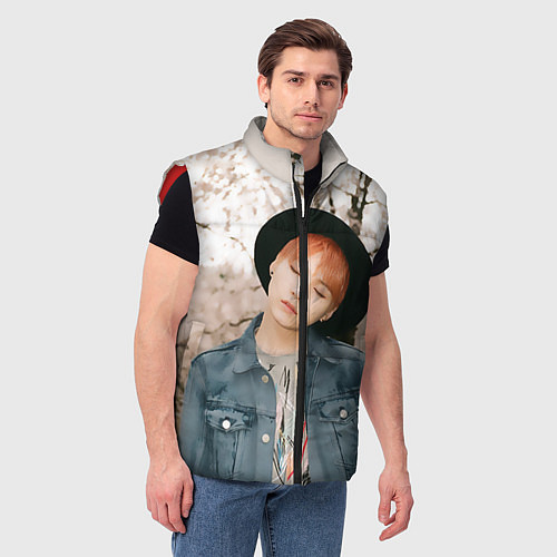 Мужской жилет Min Yoon Gi / 3D-Красный – фото 3