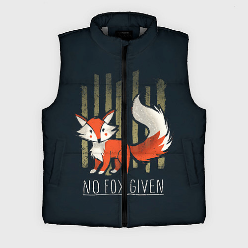 Мужской жилет No Fox Given / 3D-Светло-серый – фото 1