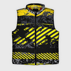 Мужской жилет Grunge Line, цвет: 3D-красный