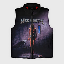 Мужской жилет Megadeth: Madness, цвет: 3D-красный